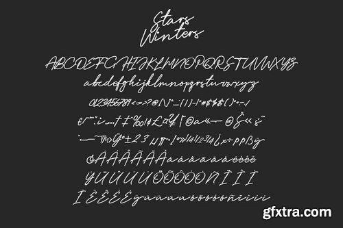 CM - Stars Winters Typeface 4846367