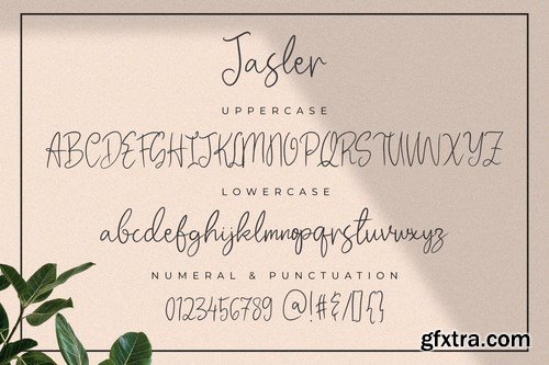 Jasler - The Handwriting Font