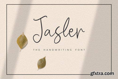 Jasler - The Handwriting Font