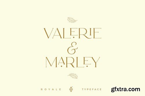 Royale Luxurious Typeface