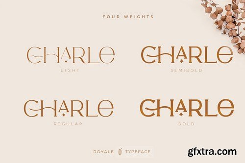 Royale Luxurious Typeface