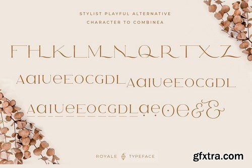 Royale Luxurious Typeface