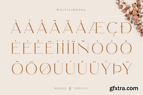 Royale Luxurious Typeface