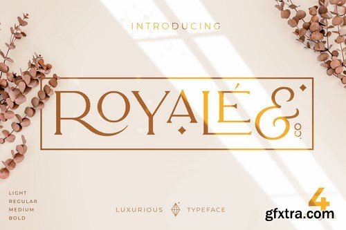 Royale Luxurious Typeface