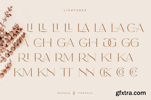 Royale Luxurious Typeface