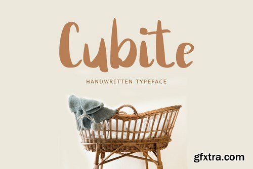 Cubite Handwritten Brush Font