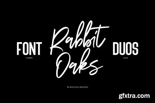 Rabbit Oaks - Font Duos