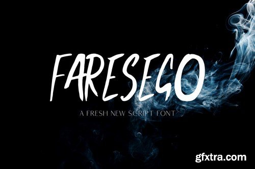 Faresego Script Typeface