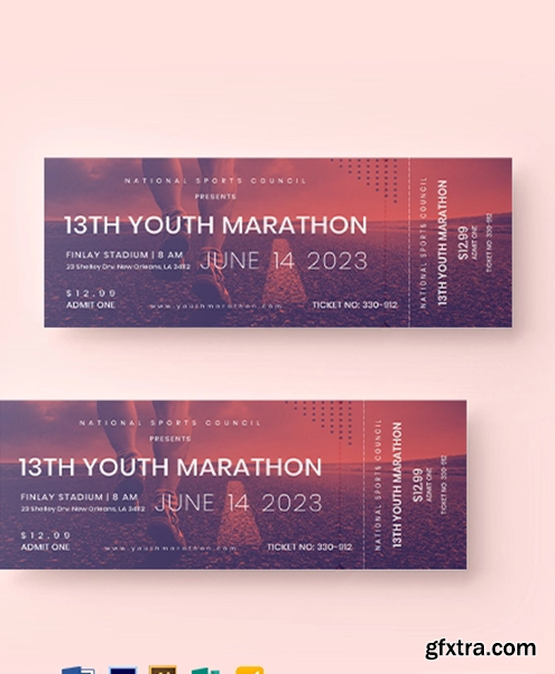 Marathon-Ticket-Template