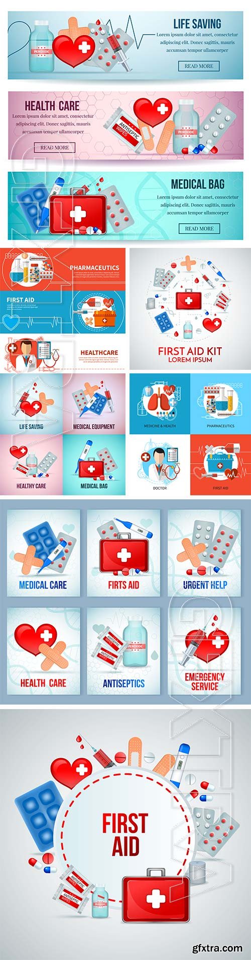 Medicine isometric vector concept