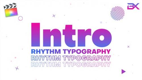 Videohive - Rhythm Typography Intro