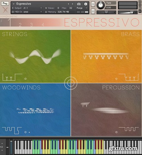 Sonokinetic Espressivo 16/24 BiT KONTAKT