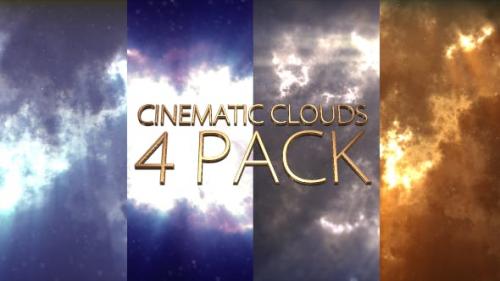 Videohive - Cinematic Clouds 4 Pack