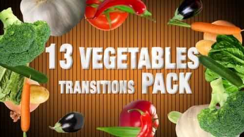 Videohive - Vegetables Transitions Pack