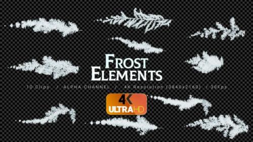 Videohive - Frost -10 Clips - 4K