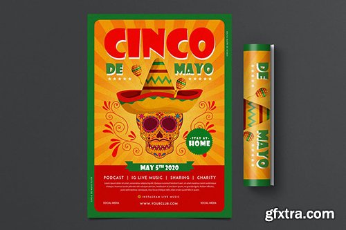 Cinco De Mayo Flyer