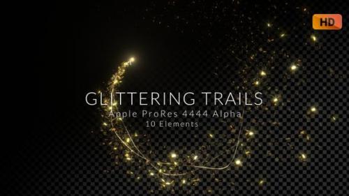 Videohive - Glittering Trails Pack