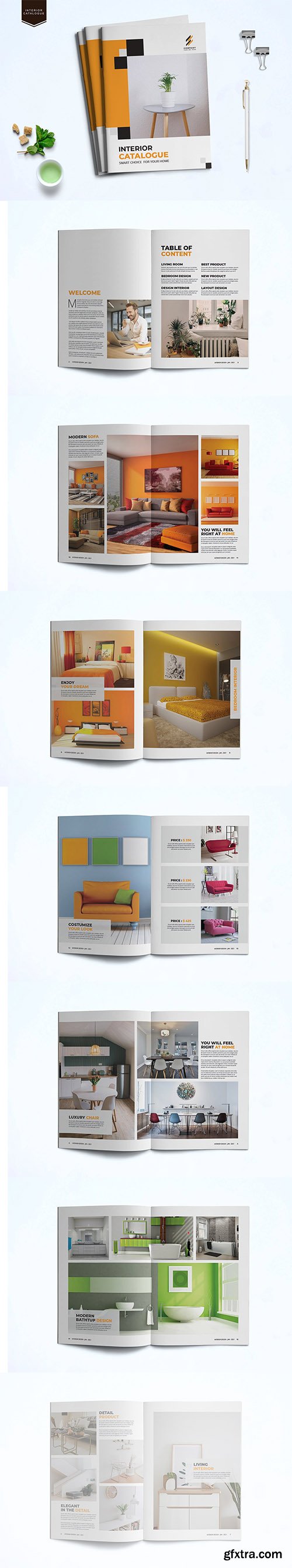 Interior catalogue Template