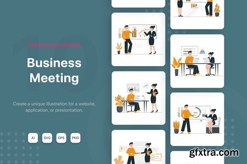 Business Meeting Illustrations