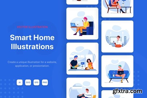 Smart Home Illustrations