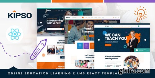 ThemeForest - Kipso v1.0 - React Next Online Education Learning & LMS Template (Update: 18 April 20) - 26357563