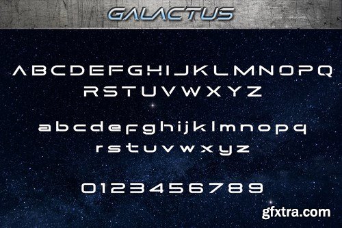 CM - Galactus - SCIFI Font Family 4849384