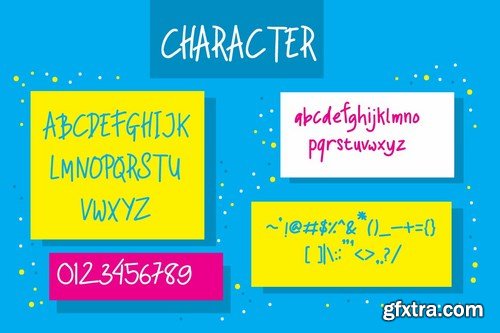 Handy Fonts - A Handwritten Cute Font