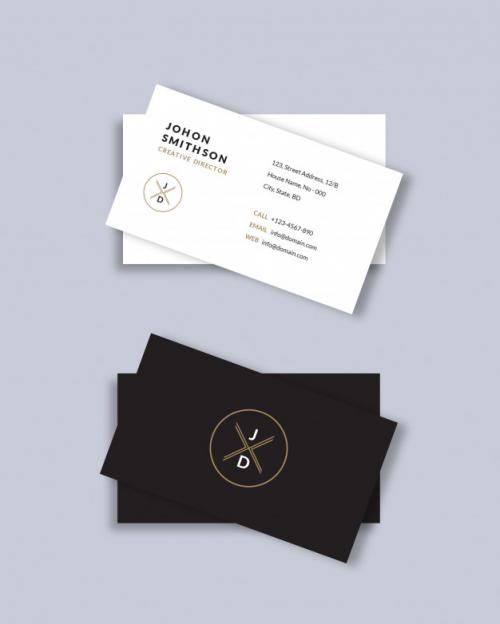 Business Card Mockup Premium PSD