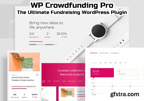 WP Crowdfunding Pro v11.1.3 - The Ultimate Fundraising WordPress Plugin - NULLED