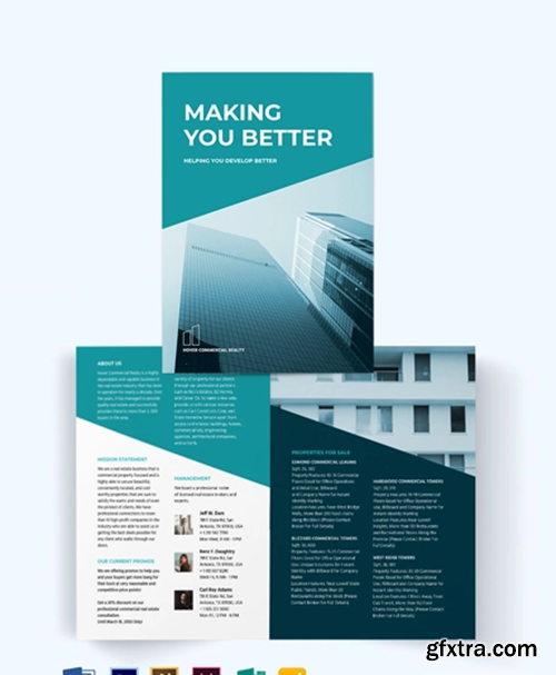 Commercial-Lease-Real-Estate-Bi-Fold-Brochure