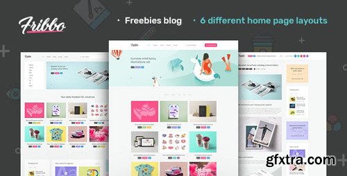 ThemeForest - Fribbo v1.0 - Freebies Blog WordPress Theme - 25587347 - NULLED