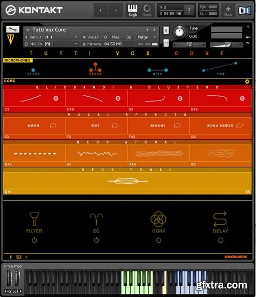 Sonokinetic Tutti Vox 24 BiT KONTAKT