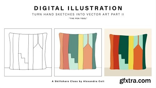 Digital Illustration: Hand Sketches into Vector Art Part II \