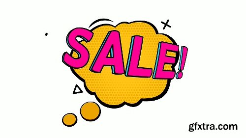 Videohive Pop-Art Sale Stickers 26457504