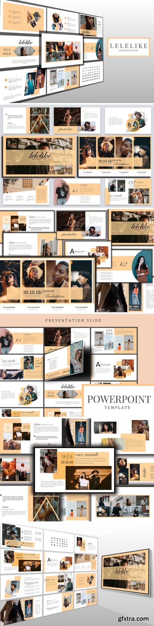 Lelelike Lookbook - Stylish Powerpoint 3942164