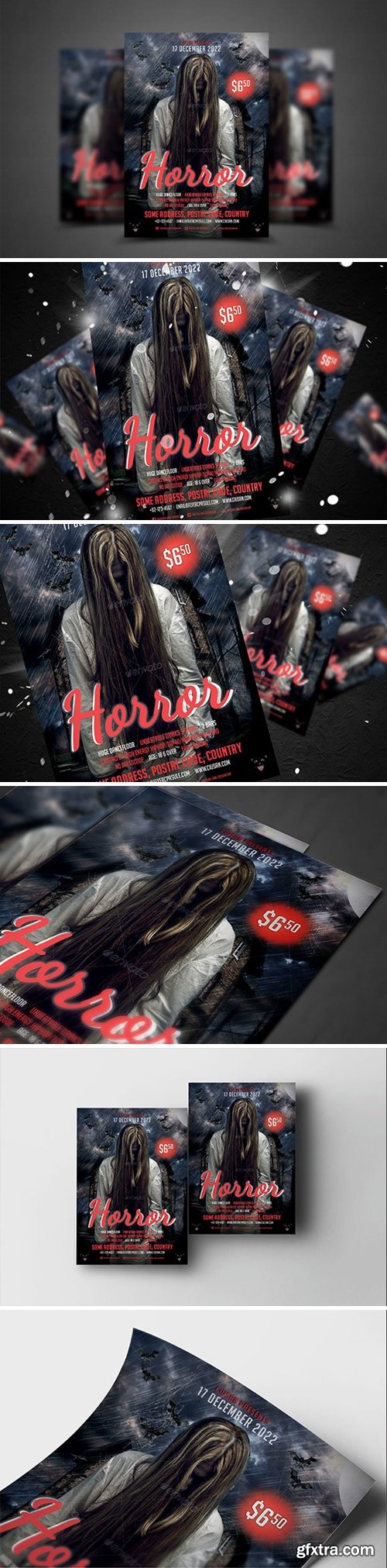 Horror Flyer Template 3939962