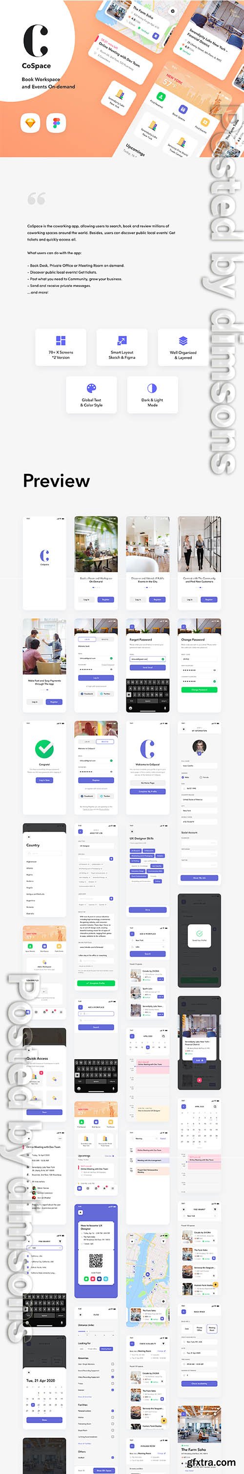 CoSpace App UI Kit