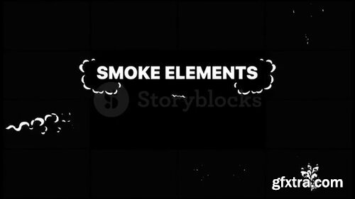 Videoblocks - 2D FX Smoke Elements | After Effects