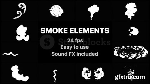 Videoblocks - 2D FX Smoke Elements | After Effects