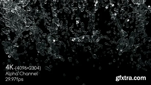 Videohive Water Dew Falling 20450226