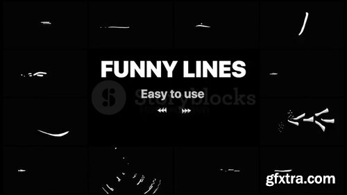 Videoblocks - Flash FX Funny Lines | FCPX