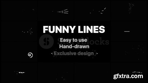 Videoblocks - Flash FX Funny Lines | FCPX