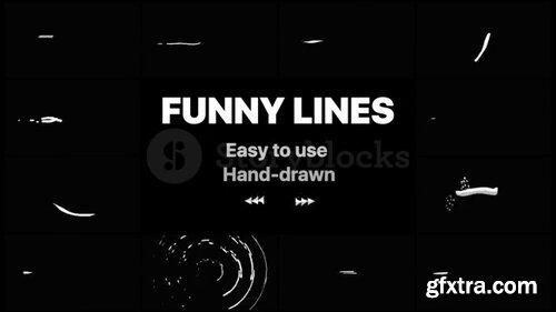 Videoblocks - Flash FX Funny Lines | FCPX