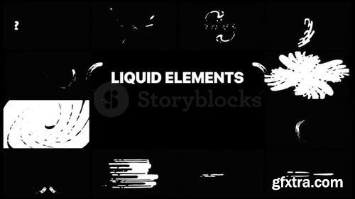 Videoblocks - Liquid Motion Elements And Transitions | After Effects