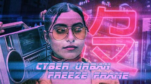 Videohive - Cyber Urban Freeze Frame Opener