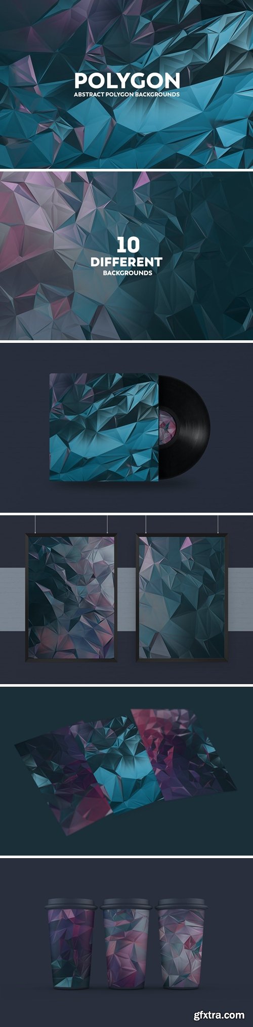 Abstract Polygon Backgrounds