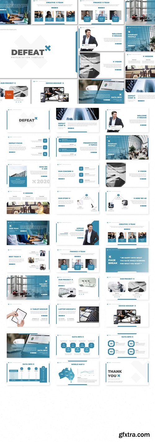 Defeat Powerpoint, Keynote and Google Slides Templates