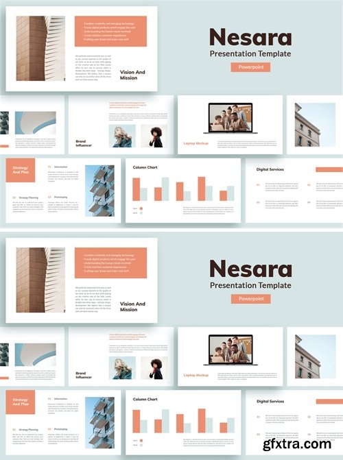 Nesara - Presentation Template Powerpoint and Keynote