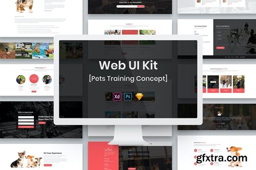 Pets Training Web UI Kit