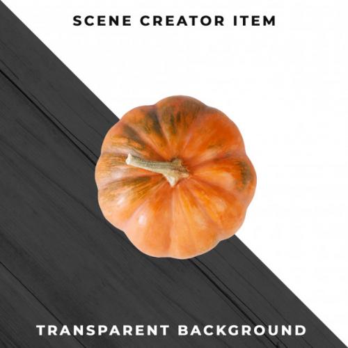 Pumpkin Isolated With Clipping Path. Premium PSD